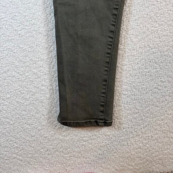 Seven7 womens utility ankle skinny olive size 12 - Picture 2 of 9